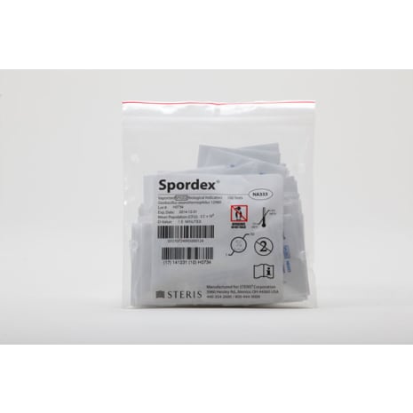 NA333 NA333  ~ SPORDEX VH202 BIOLOGICAL INDICATOR DISCS PK 100 ~