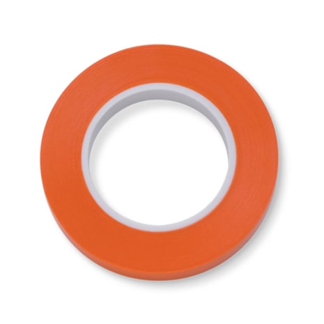 T0207  ~ IDENTIFICATION ROLL TAPE  ORANGE  1 4 IN  X 250 IN ~ ~ T0207 ~