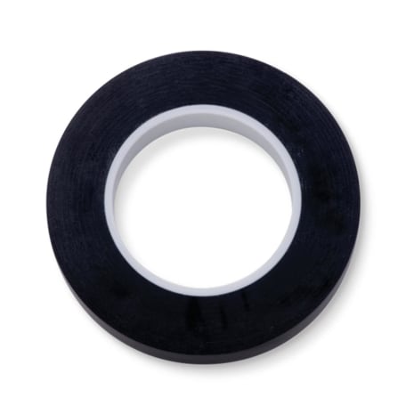T0209 T0209  ~ IDENTIFICATION ROLL TAPE  BLACK  1 4 IN  X 250 IN ~
