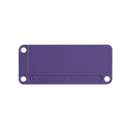 TAG019 TAG019  ~ TRAY TAG 90 X 38MM PURPLE [100 PK] ~