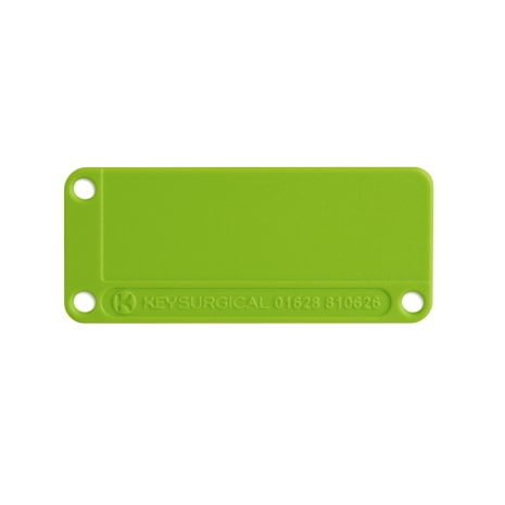 TAG021 TAG021  ~ TRAY TAG 90 X 38MM LIME [100 PK] ~