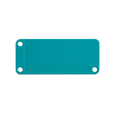 TAG023 TAG023  ~ TRAY TAG 90 X 38MM TURQUOISE [100 PK] ~