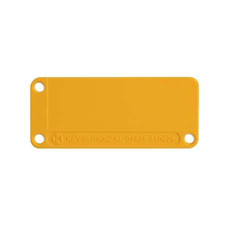 TAG024 TAG024  ~ TRAY TAG 90 X 38MM MUSTARD [100 PK] ~