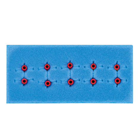 VB21100 VB21100  ~ 5 PAIRS OF RED  SUTURE CLAMP TAGS STERILE [5 BX] ~