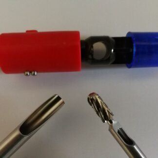 15-61480  ~ BU42ACR ~ 5 Stück Hochleistungs-Shaverblades_Acromonizer Oval Burr    = 4,2 mm; L=130 mm ~