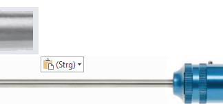 15-62441  ~ CU42INC-G ~ 5 Stück Hochleistungs-Shaverblades_Incisor   = 4,2 mm; L=130 mm - gebogen ~