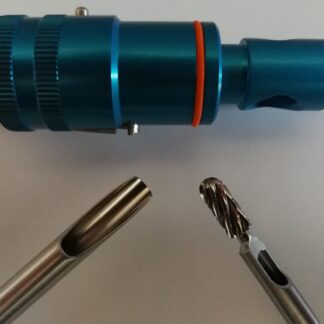 15-62580  ~ CU55ACR ~ 5 Stück Hochleistungs-Shaverblades_Acromonizer Oval Burr    = 5,5 mm; L=130 mm ~