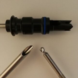 15-66560  ~ DU55ROB ~ 5 Stück Hochleistungs-Shaverblades_Round Burr   = 5,5 mm; L=130 mm ~