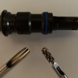 15-66580  ~ DU55ACR ~ 5 Stück Hochleistungs-Shaverblades_Acromonizer Oval Burr    = 5,5 mm; L=130 mm ~