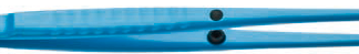 605-039  ~ Bipolare Pinzette, gerade, 160 mm, 8 mm x 1 mm ~