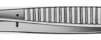 BD802R  ~ LUNGENFASSPINZETTE NELSON 230MM ~