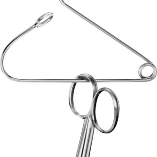 BF491R  ~ STERILISIERKLAMMER BUNT 105MM ~