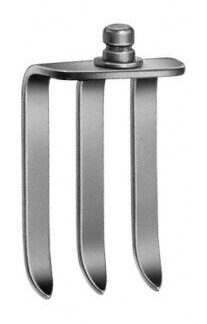 BV452R  ~ CASPAR SPERRERBLATT 3-ZINKIG 37X37MM ~