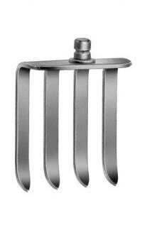 BV462R  ~ CASPAR SPERRERBLATT 4-ZINKIG 37X52MM ~