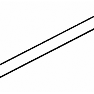 DB086  ~ TESTSTÄBCHEN PLEXIGLAS 100X6MM ~