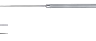 FF310R  ~ MIKRO-DISSEKTOR CASPAR 1,0MM GEB. ~