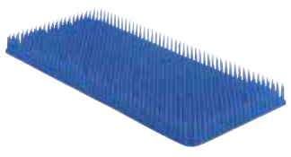 JF932  ~ SILICON NOPPENMATTE 470X230X30MM ~