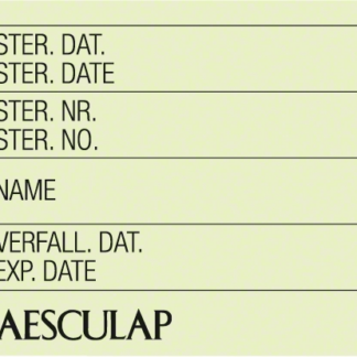 JG747  ~ INDIKATORPLOMBE M.KLEBESCHICHT GRÜN ~