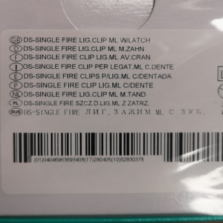 PL465SU  ~ DS-SINGLE FIRE LIG.CLIP ML M.ZAHN ~