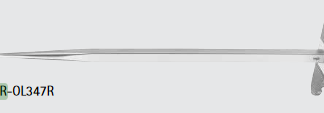 OL347R  ~ OSTEOTOM 6MM STARK GEB.170MM ~