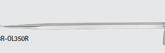 OL350R  ~ OSTEOTOM 8MM STARK GEB.170MM ~