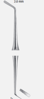 DE030R  ~ INSTRUMENT F.PLAST.FÜLLUNGEN EXAXIAL ~