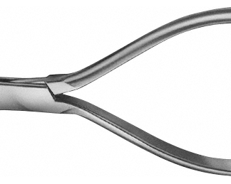 DP011R  ~ FLACHZANGE MAUL GERIEFT 140MM ~