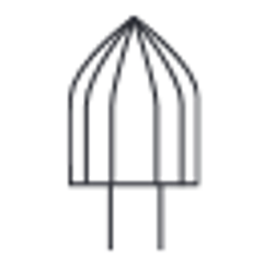 GE437R ~ HI-LINE XS FLAMMENFRÄSER I D6,0MM ~