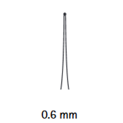 GE469SU ~ HI-LINE XS EINM.ROSENBOHRER I D0,6MM ~