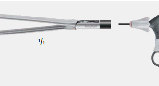 PO137R  ~ DE'BAKEY ATR.KLEMME D 5 420MM ~