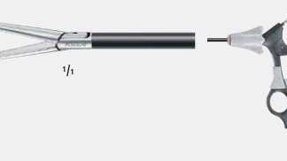 PO224R  ~ TENACULUM FASSZANGE D 5 310MM ~