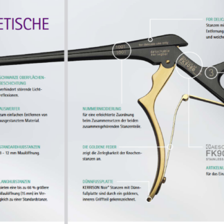 FK908B  ~ KERRISON ZERL.130 OBEN 180MM 3MM DÜNN ~