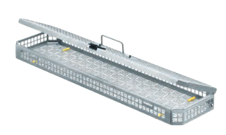 JF435R  ~ OPTIK SIEBKORB MIT DECKEL 500X132X44MM ~
