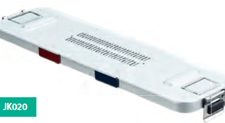 JK020  ~ DECKEL SILBER F.OPTIK-CONTAINER ~