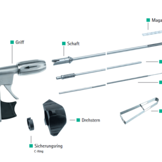 PL512R  ~ CLIP APPLIKATOR D 5 310MM F.PL572T ~