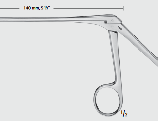 FF765R  ~ RONGEUR BECK GER.2X140MM ~