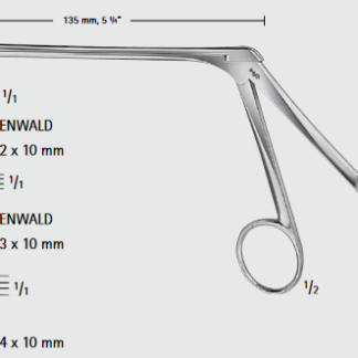 FF799R  ~ RONGEUR LOVE-GRUENWALD 2X10MM 135MM ~