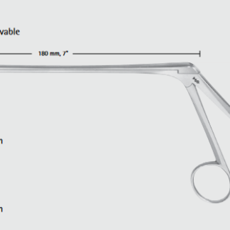 FF811R  ~ RONGEUR SPURLING 4X10MM 180MM ~