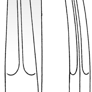 11-363-14-07  ~ DISSEKTIONSSCHERE, GEB., 14,5 CM ~