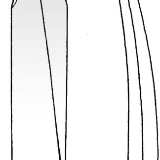 11-365-14-07  ~ Schere, Präp., Reynolds, geb., 14 cm ~