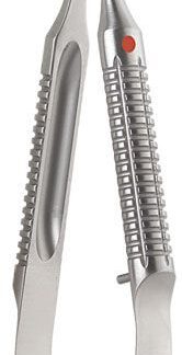 11-371-05-07  ~ Mikroschere, geb., spitz spitz, 12 cm ~