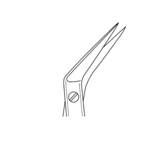 11-398-19-07  ~ TC-Schere, Potts-Smith, 18,5 cm ~