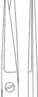 11-584-12-07  ~ FEINE SCHERE, SP SP, GER., 12 CM ~