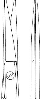 11-672-10-07  ~ SC-Schere, Iris, sp sp, ger., 10,5 cm ~