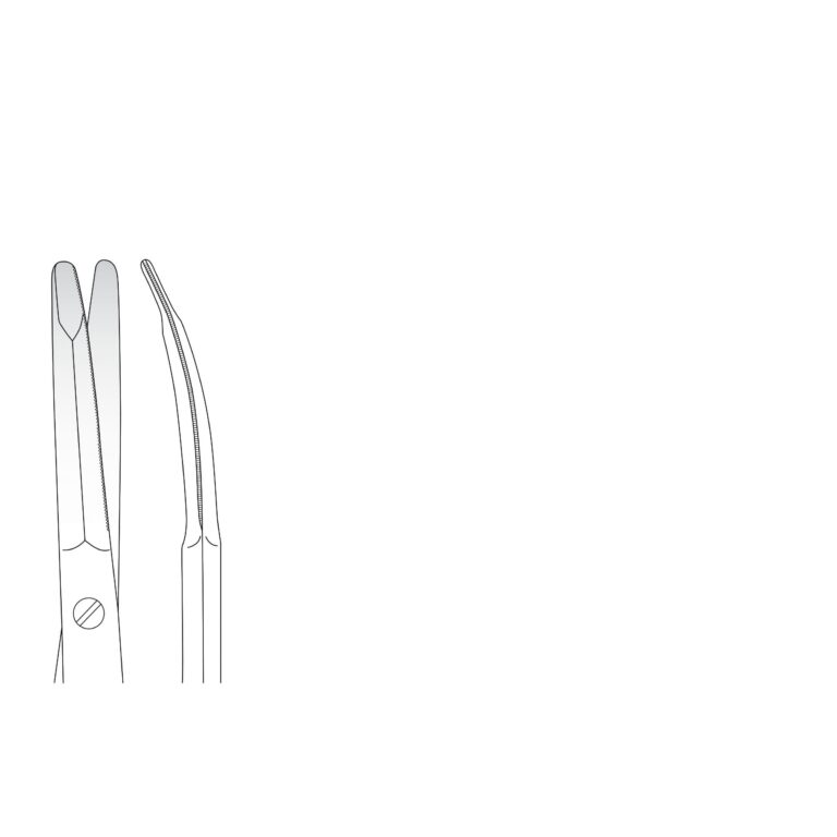 11-969-17-07 11-969-17-07  ~ TC-Schere, Gorney-Freeman, geb., 17 cm ~