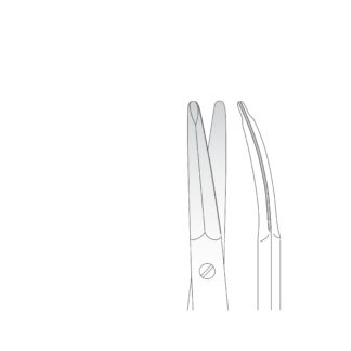 11-969-19-07  ~ TC-Schere, Gorney-Freeman, geb., 19 cm ~