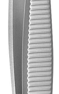 12-123-15-07  ~ Pinzette, anatom., extr.breit, 14,5 cm ~