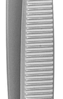 12-132-19-07  ~ Pinzette, anatom., glattes Maul, 18,5 cm ~