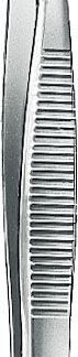 12-321-14-07  ~ PINZETTE, CHIR., 1X2 Z., SCHMAL, 14,5 CM ~
