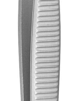 12-323-15-07  ~ Pinzette, chir.,1x2Z.,schmal,geb.,14,5cm ~